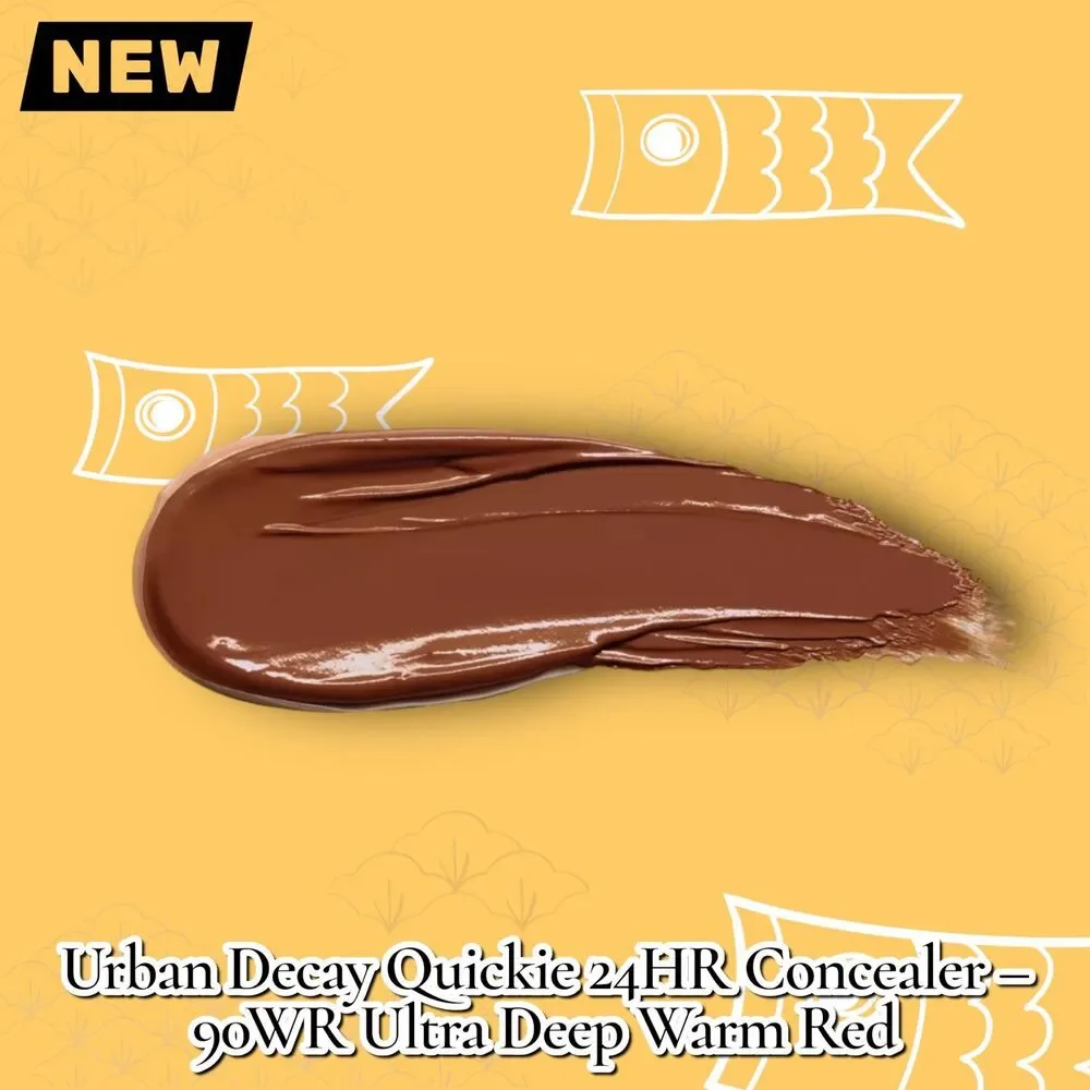 New Urban Decay Quickie 24HR Waterproof Full-Coverage Concealer – 90WR Ultra Dee